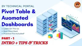 MS Excel Pivot Table and Dashboards Tutorial | Learn Pivot Table Easily | Tips & Tricks | Part - 1 |