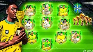 Brazil - All Time Best Ever BRAZIL Squad Builder! R9, Pele, Neymar!! FC Mobile