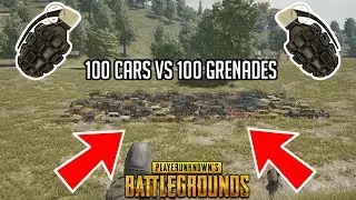 WHAT WILL HAPPEN WHEN  YOU DESTROY 100 CARS AT ONCE - The Best PUBG Plays , ODDSHOTS and MORE !