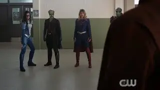 Supergirl 5x18 Supergir, Jonn, Nia fight Rama Khan