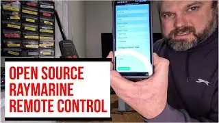 Open source Raymarine Autopilot Remote Control with Seatalk to Open CPN Wireless Bridge.