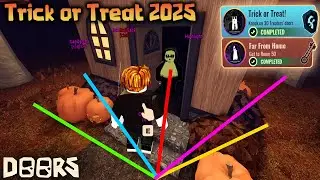 DOORS : Trick or Treat 2025 - 2 New Badges Speedrun *NO CHEATS* [ROBLOX]