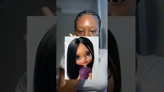 DOLL MAKEUP ON DARK SKIN !! 🎀