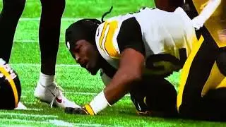 PITTSBURGH STEELERS NAJEE HARRIS helmet RiPPed off #nfl #steelers #viralvideo
