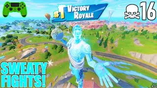 MOVING ZONES IN A FORTNITE SOLO PUB MATCH! (sweaty)