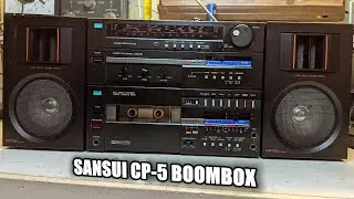 Sansui Boombox (model CP-5 from 1983)