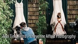 The ultimate photo/video wedding package! // Reel Time Films and Cheyenne Alford Photography.