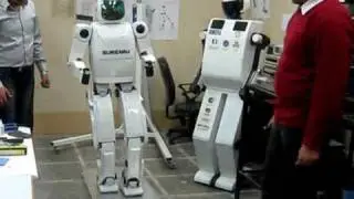 Iran's Humanoid Robot Surena 2 Walking