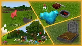 Top 10 Best Addons! For MCPE! (Addons & Texture Packs) | BEDROCK |