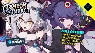 Game Anime Idle RPG Offline - Neon Impact | Mod Apk |