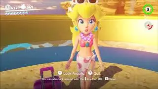 Princess Peach's Lazy Eye
