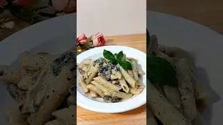 Creamy Mushroom Pasta #easyrecipe #pastarecipe #mushroom
