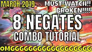 BROKEN!!! 8 NEGATE PENDULUM COMBO TUTORIAL!!! EIGHT!!! LOL!!! THIS DECK IS ACTUALLY INSANE!!! YUGIOH