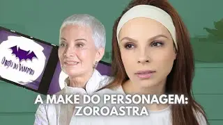 A MAKE DA PERSONAGEM ZOROASTRA NA NOVELA "O BEIJO DO VAMPIRO" | SE EU TIVESSE MAQUIANDO UMA PELE 60+