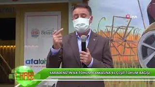 Karadeniz’in ilk tohum bankasına 45 çeşit tohum bağışı