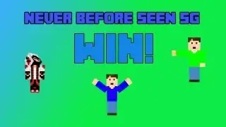 Minecraft- SG Never Before Seen Win!
