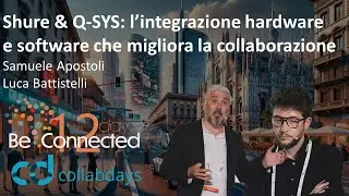 Shure & Q-SYS: l’integrazione hardware e software che migliora la collaborazione