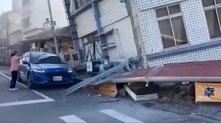 Gempa di Taiwan , magnitude 7,5 Hualien , jam 07:58 Rabu 3 April 2024