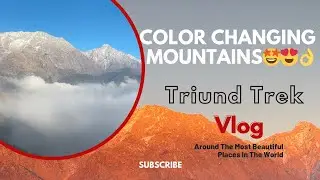 Best View of Triund Trek 😍👌| Camping at Triund top 🤩 | complete info | Himachal pardesh | 2024