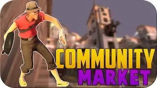 TF2: I love the Steam COMMUNITY MARKET & buying a Australium Tomislav! Lets play Team Fortress #8