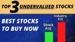 Top 3 Undervalued Stocks | Best Stocks To Buy Now | Stock Market | TradeKing #sharemarket