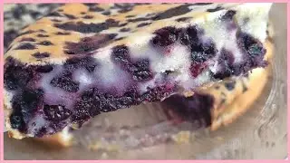 gâteau aux myrtilles - blueberry cake