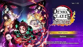 Demon Slayer The Hinokami Chronicles Menu Title