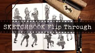 ✎ 1ST Year Animation Student Sketchbook Tour // Sheridan College days