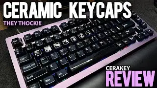 Unlock the Thock: Cerakey Ceramic Keycaps Transform Your Keyboard