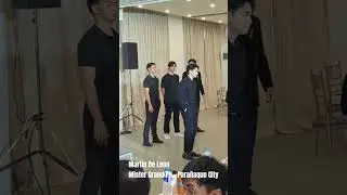 Social Media Personality Martin De Leon represents Paranaque at Mister Grand Philippines