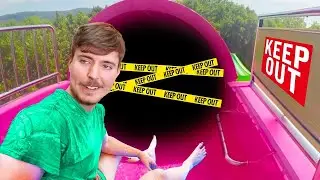 MrBeast entrou em um toboágua PROIBIDO então..