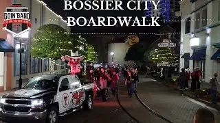 Goin' Band Floods the Streets of Bossier City LA Boardwalk Outlets