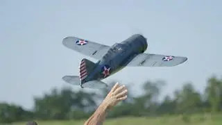 R/C flying down the park