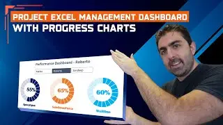 How to Make a Progress Chart in Excel🍩 - Improve your Project Management Reporting Skills!