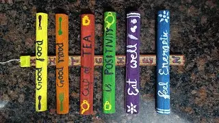 Kitchen wall hanging! DIY with broken chopping board😊Decor ideas!