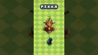 Super Archer Tower Vs Normal Troops - clash of clans #shots