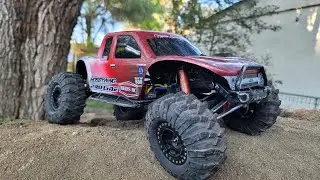 The stone age! Where it started #firstcrawler #axial #scx10iii #brushed