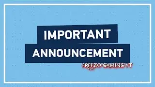 IMPORTANT ANNOUNCEMENT !!! Plse do support......
