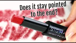 Sigma Infinity Point Lipsticks | THE MAKEUP BREAKUP