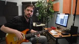 Recording Guitar at Muncie Public Library