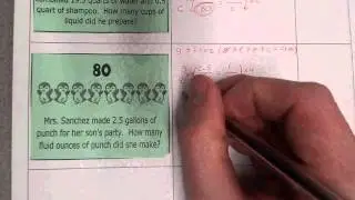 Solving Measurement Conversions with Proportions (long example)