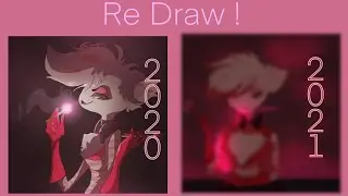 (13+) Angle Dust ReDraw | Hazbin Hotel Speedpaint