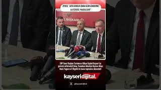 ZEYBEK, “ARTIK BUNDAN SONRA BİZİM GÜNDEMİMİZ KAYSERİDİR, PINARBAŞIDIR!”  