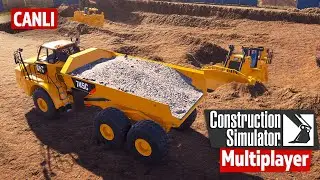 Yeni Construction Simulator Multiplayer - Yeni inşaatlar yeni makineler... (oynanış) #2