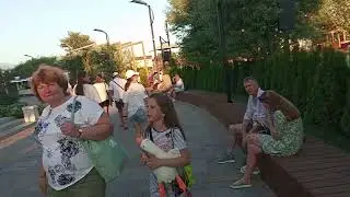 Новый бассейн аквапарк на мандарине  в Адлере река мзымта