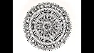 Mandala Nasıl Çizilir - Mandala Çizimi - Drawing Mandalas