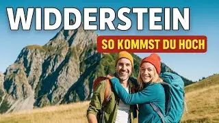 Widderstein Aufstieg  - Wandern Kleinwalsertal auf den Widderstein