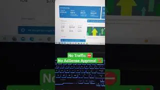 No Traffic, No AdSense Approval 😭