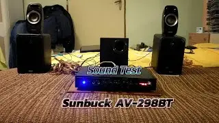 Sunbuck av-298bt - Sound test - Magnat Speakers + Creative Inspire T3300