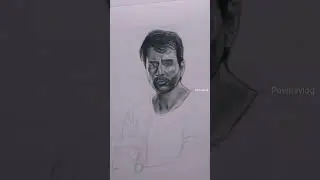 Drawing Sonu Sood 💝🔥🔥 || Improvement in Art Skills 💪 || #shorts #art #drawing